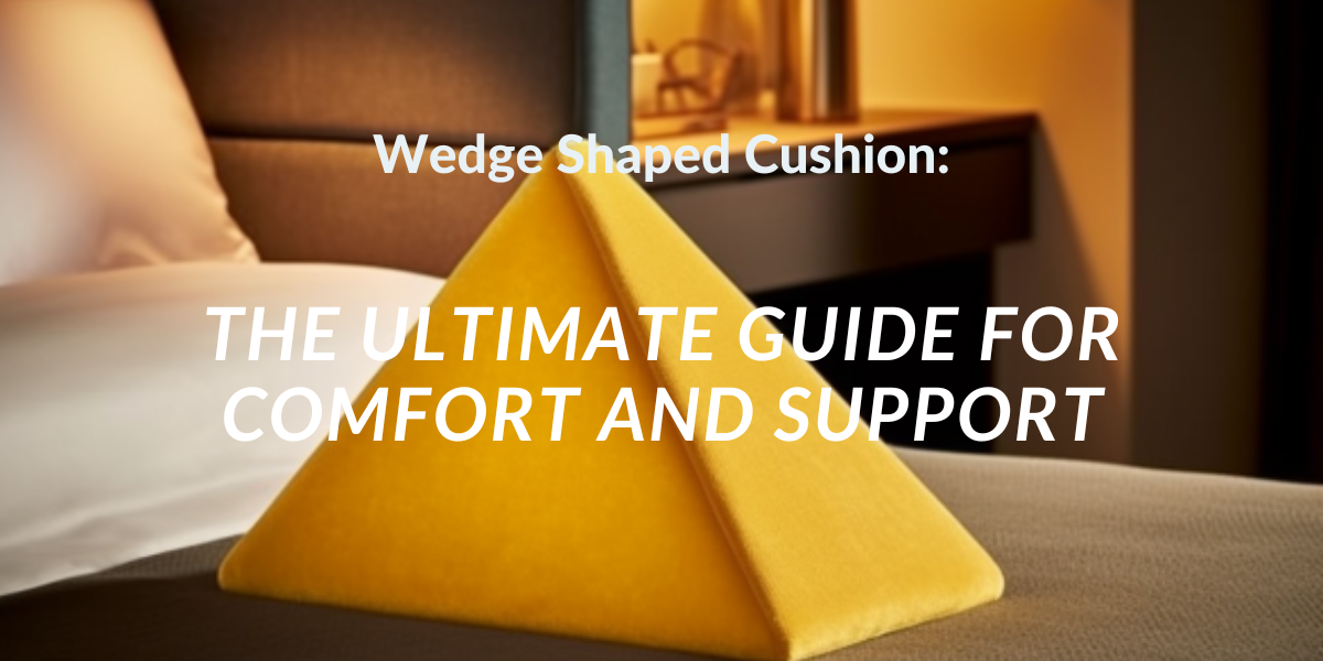 Wedge-Shaped-Cushion