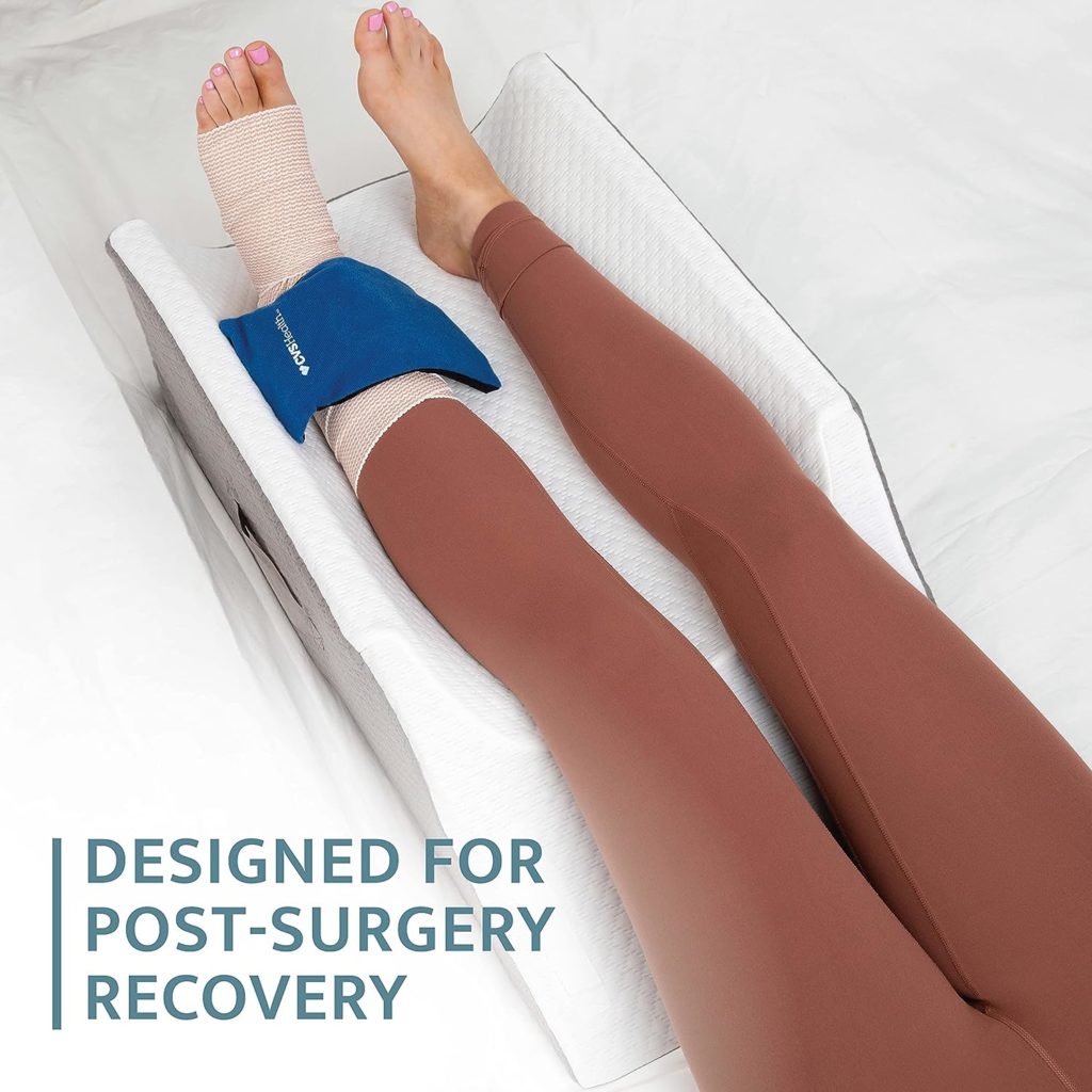 Kolbs Double Or Single Leg Elevation Pillow | Post Surgery Leg Pillow (Double Leg)
