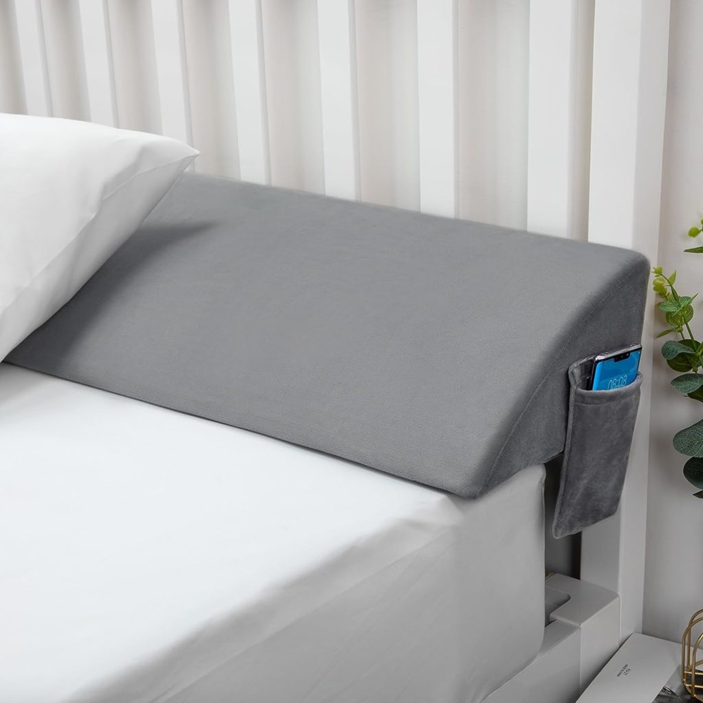 Voryerw Headboard Pillow California King Size, Bed Wedge Pillow/Headboard Pillow/Mattress Wedge,Gap Filler to Close The Gap (0-10) Between Headboard and Mattress 72x10x6