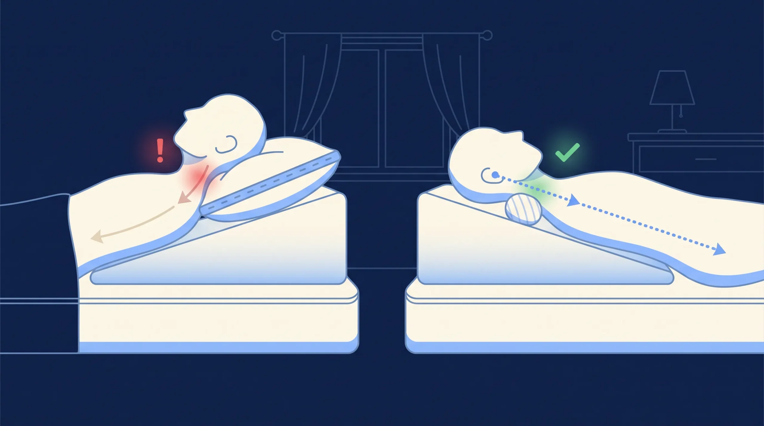 Pillow on Top of a Wedge Pillow: Regular, Cervical, or None?